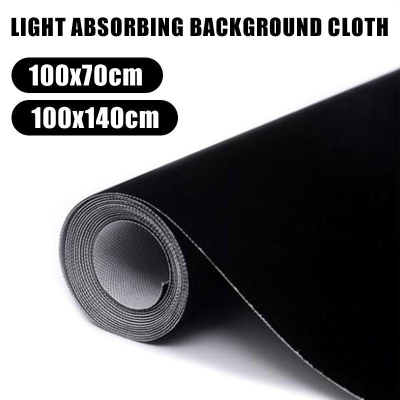 Photography Lighting Setup - Черный фон для фотосъемки, светопоглощающая ткань