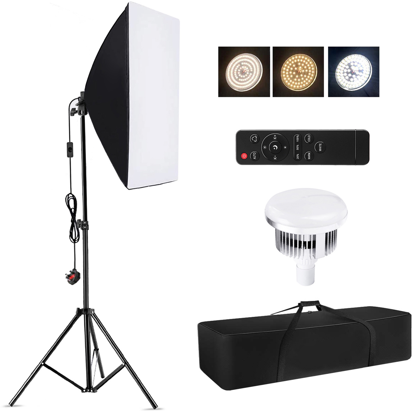 Photography Lighting Setup - Комплект для фотосъемки Camnoon Studio: набор