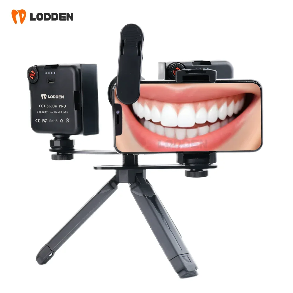 Photography Lighting Led - Bluetooth-лампа для стоматологических принадлежностей, с макро-объективом