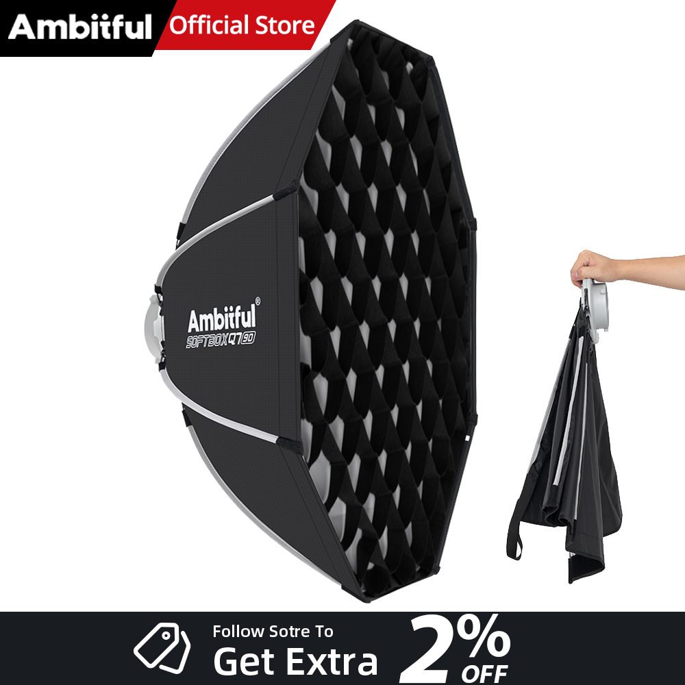 Photography Lighting Setup - AMBITFUL Q7II 55/65/90 см Октагональный софтбокс