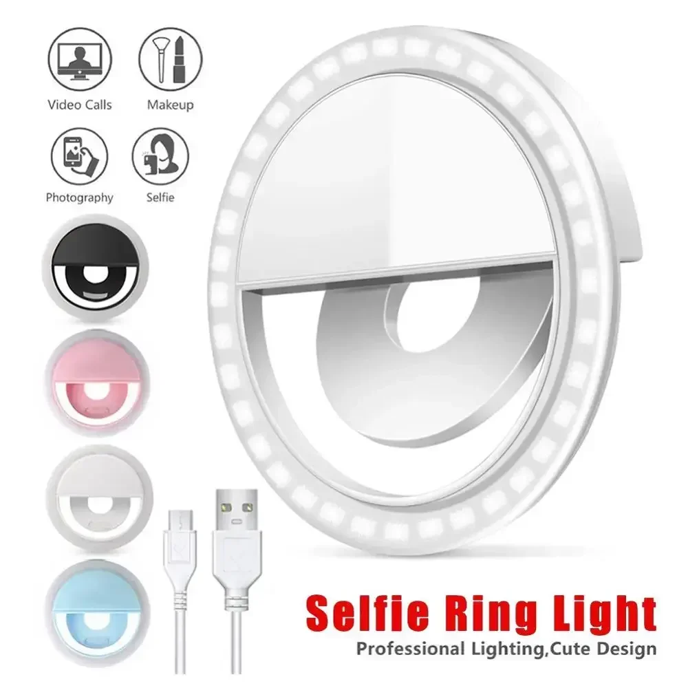Photography Lighting Tent - Светодиодный кольцевой светильник для селфи, лампа