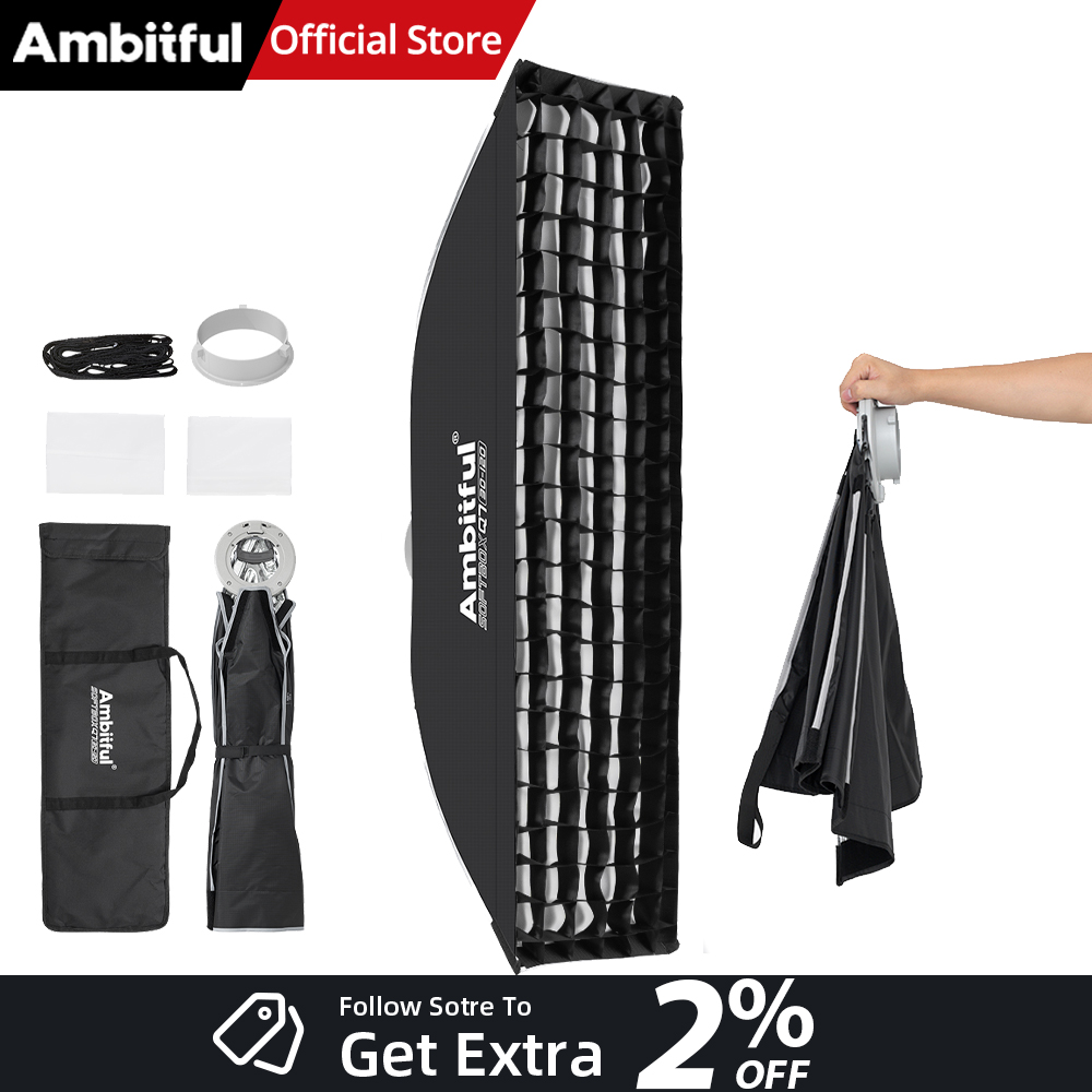 Photography Lighting Setup - AMBITFUL Q7-II 30*120 см Студийный фотобокс
