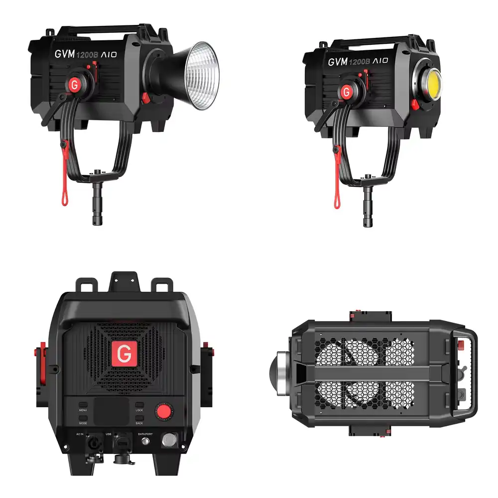 Photography Lighting Led - GVM SD1200B AIO 1200W Фотографический COB