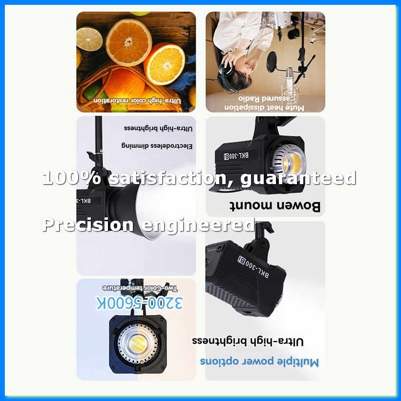 Photography Lighting Led - 300W Bi LED видеосвет, постоянное светодиодное
