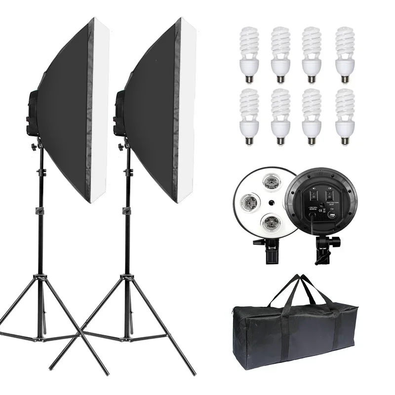 Photography Lighting Portrait - Комплект освещения для фотостудии с держателем