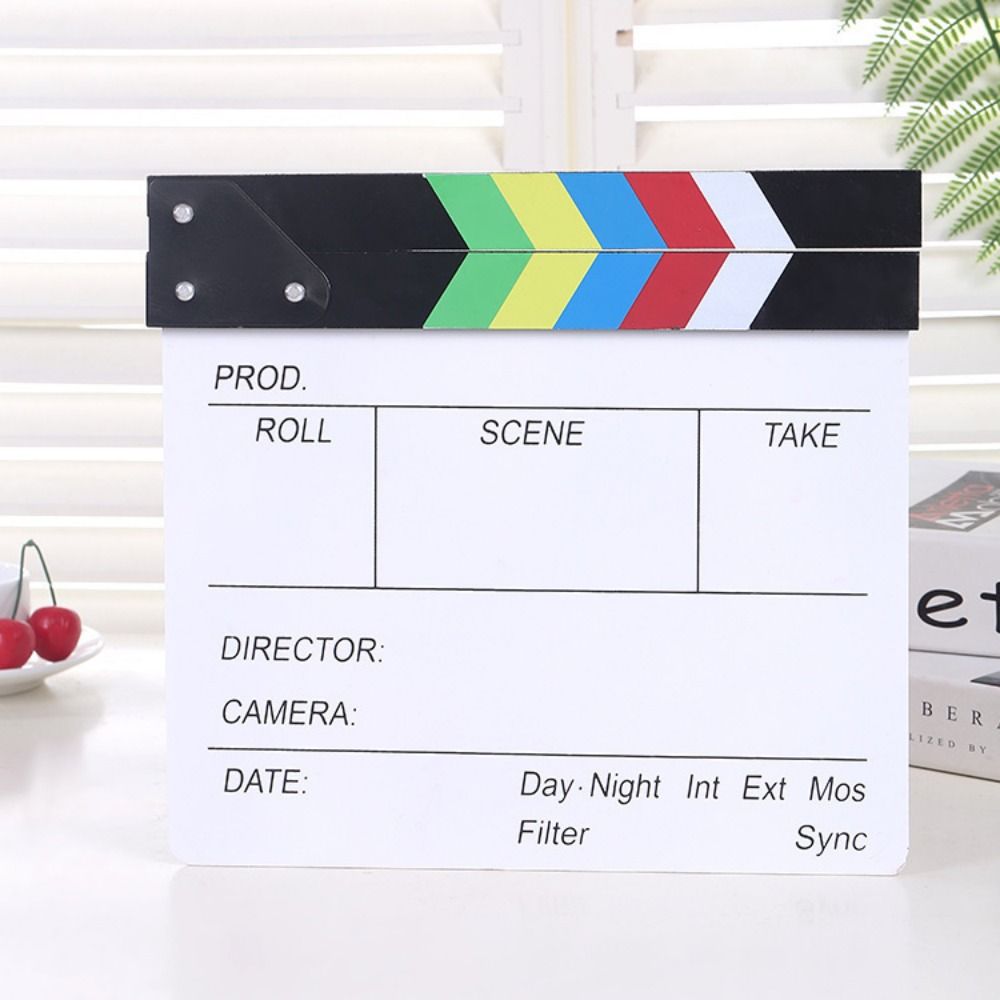Акриловая режиссерская кляпбер – обзор и цена Photography Lighting Led